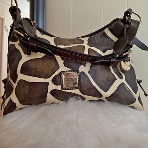 Dooney & Bourke Giraffe Print Shoulder Bag